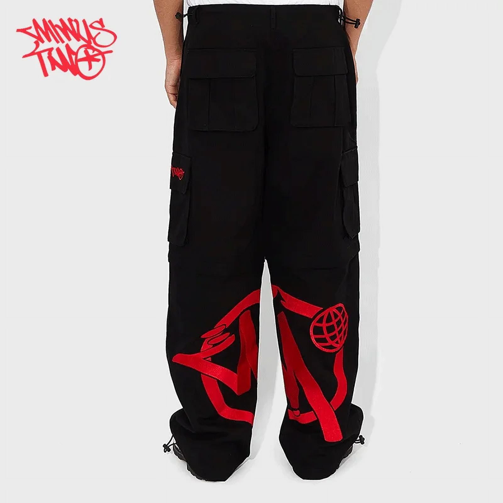 MINUS TWO Cargo Pants - Black Red minus two カーゴパンツ minus two