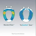 thumbnail image 5 of Mayfair by Bemis 1870FZ 000 1870FZ 000 TruComfort Toilet Seat with Inserts Provides Comfort and Relieves Pressure Points, 5 of 5