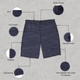 thumbnail image 4 of Visive Quick Dry Boys Hybrid Shorts - Stretchy & Comfortable - Versatile Board Shorts and Walk Chino - Perfect for Swimming, Casual Wear, Beach, Vacation, 4 of 6