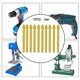 thumbnail image 5 of 10 Pcs Drill Bits 6mm Dia 71mm Length Tip For Glass Ceramic Tile Carbide Drilling Bit Head Tungsten Wood Cutter, 5 of 5