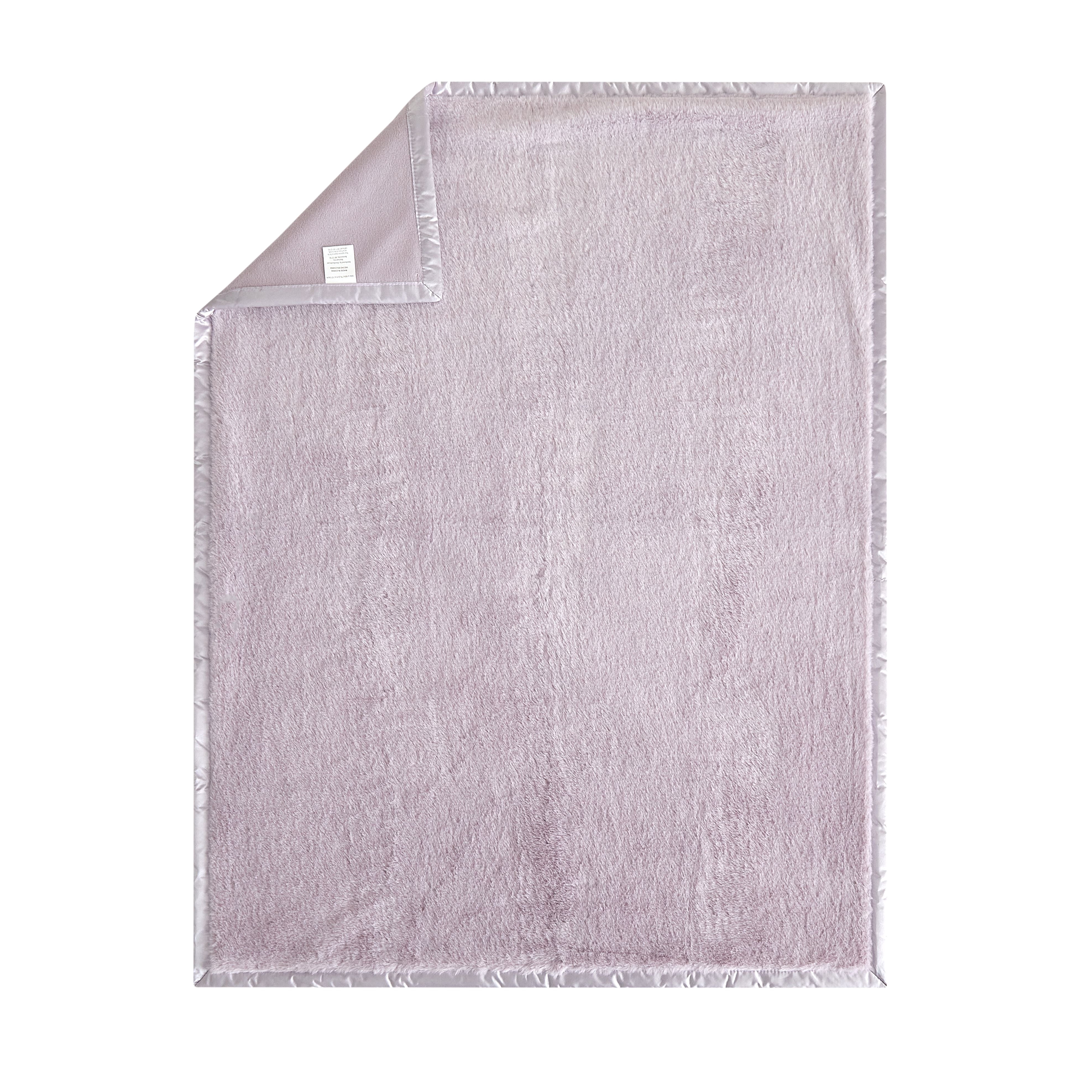 Parent's Choice Satin Trim Blanket - Iris 30 x 40 Inches