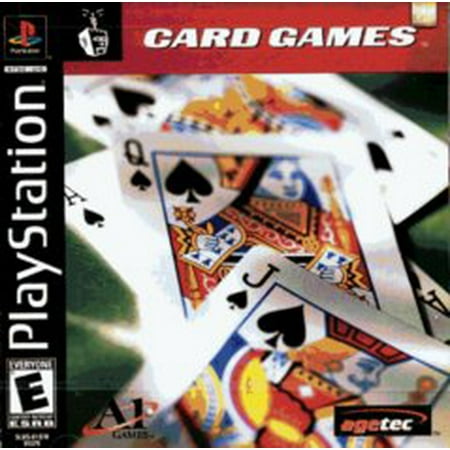 Card Games - Playstation PS1 (Refurbished) (Best Ps1 Shooting Games)