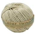 thumbnail image 1 of Hemptopia Hilo de Cáñamo Natural 2,5 mm, 1 Pieza, 1 of 3
