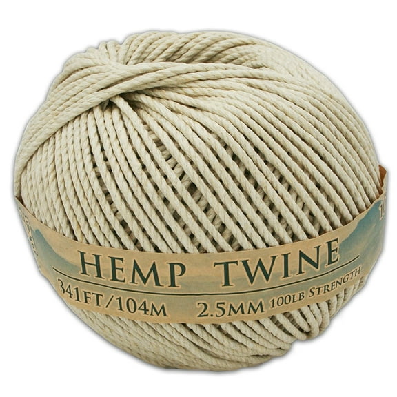 Hemptopia 2.5 mm Natural Hemp Twine, 1 Piece