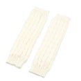thumbnail image 3 of harmtty Fleece Lined Leg Warmers Women Knitted Long Boot Socks Winter Solid Color Knee-High Thick Calf Warmers for Daily Wear Skating, 3 of 8