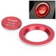 thumbnail image 3 of Cubierta de arranque del motor tapa de arranque del motor Reemplazo rojo de aleación de aluminio para XJ XJR XJR-S 2015 en adelante para modificación de automóvil ANGGREK Otros, 3 of 8