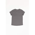 thumbnail image 2 of No Limbits Adaptive Girls Charcoal Moisture Wicking Sensory Friendly T-Shirt, 2 of 4