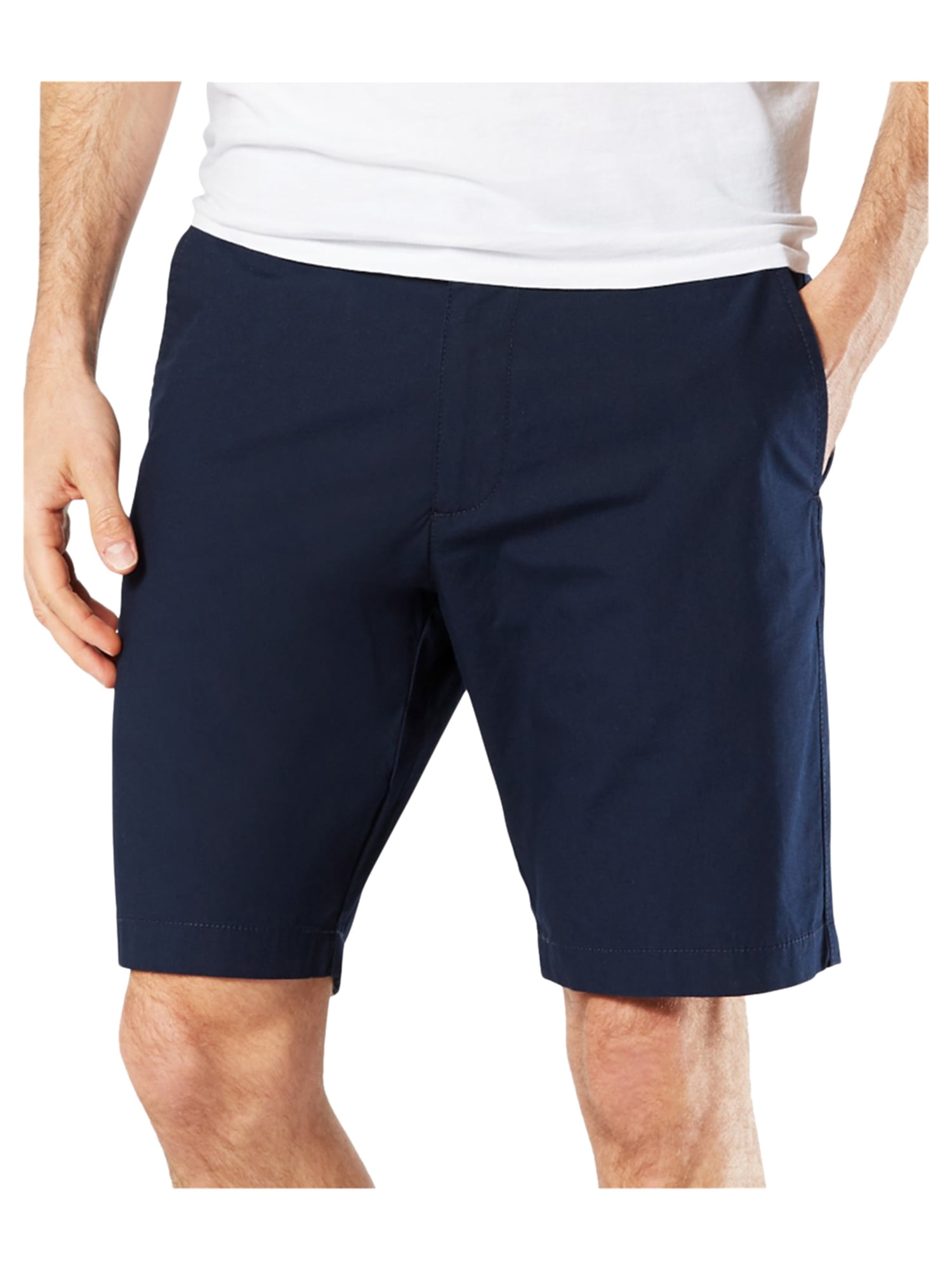 Dockers Mens Stretch Casual Chino Shorts navy 42 Walmart Canada