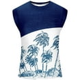 thumbnail image 4 of Workout Athletic Beach Casual Running Vests for Man Summer Fall Sleeveless Crew Neck Loose Fit Hawaiian Camisole Tank Tropical Top Vests Man 2025 Clothes, 4 of 7