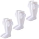 thumbnail image 1 of CozyWay Calcetines altos hasta la rodilla para bebés y niñas, paquete de 3/6, medias largas con lazo, calcetines con volantes, leggings para uniforme escolar, 1 of 3