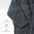 thumbnail image 6 of American Soft Linen Women’s Fleece Bathrobe – Luxury Soft, Plush, Fuzzy & Warm Robe for Women, Cozy Spa Quality Adult Bathroom Lounge Robe, 6 of 10