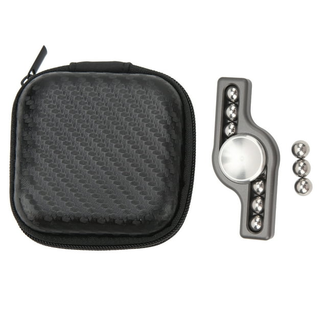 Juguete de rotación de la yema del dedo para adultos, oficina, TDAH, ansiedad, alivio del estrés, bola de acero, rodamiento de alta velocidad, juguete giratorio