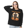 thumbnail image 2 of Happy Halloween Newfoundland Witches Hat Pumpkin Carving Sweatshirt Unisex Merch Newfie Dog Lover Gifts - 02019, 2 of 6