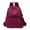Hot Pink, variant on Women's Mini Backpack Purse Ladies Small Nylon Backpacks Casual Lightweight Waterproof Shopping Travel Daypack Pink