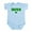 Sky Blue, variant on CafePress - Irish Infant Bodysuit - Baby Light Bodysuit, Size Newborn - 24 Months