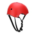 thumbnail image 3 of Casco ajustable para niños, gorro de seguridad, equipo protector, protección para la cabeza, para ciclismo, patinaje, esquí, deportes al aire libre, Rojo, 3 of 14