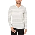 thumbnail image 1 of I.N.C Mens LS Henley Shirt, White, X-Large, 1 of 1