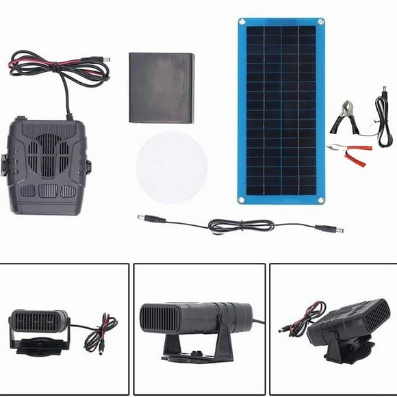 Black 30W Portable Solar Panel Solar Panel Heater In Winter Vehicle Pets House Space Heater No Battery Included Black Color