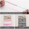 thumbnail image 3 of 24pcs Choker Necklace Set, Stretchable Elastic Girl's Chokers Set, Colourful, 3 of 5