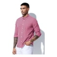 thumbnail image 4 of Camisa Slim Fit Vestir Cuadros Algodón Hombre Casey Kevin, 4 of 7