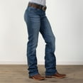 thumbnail image 2 of Wrangler Women's Medium Wash Mid Rise Q- Bootcut Ultimate Riding Jeans Blue 5W x 34L, 2 of 3