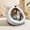 A-119, variant on AuroraX Washable Cat Bed Cave Cute Self Warming Covered Pet Bed Soft Winter Cozy Plush Anti-Slip Cat House Bed for Indoor Cats Kittens and Small Dogs(Gary)