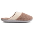 thumbnail image 4 of Floopi Women's Super Soft French Terry Upper/Insole Closed Toe Clog Slipper W/Felt Collar Trim Slipper W/ Memory Foam, 4 of 6