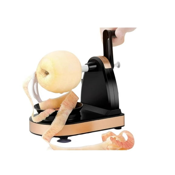 Hand Apple Peeler Corer Slicer 3 in 1 Kitchen Tool with Strong Suction Base Manual Rotary Fruit Vegetable Peeler for Apples Potatoes Home Kitchen Use