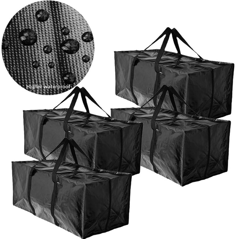 4PCS 110L Heavy Duty Outdoor Garden Furniture Storage Bag Travel Storage Bag Organizer Furniture Storage Bags