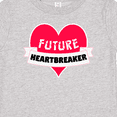 thumbnail image 4 of Inktastic Valentine's Day Future Heartbreaker Boys or Girls Baby T-Shirt, 4 of 5