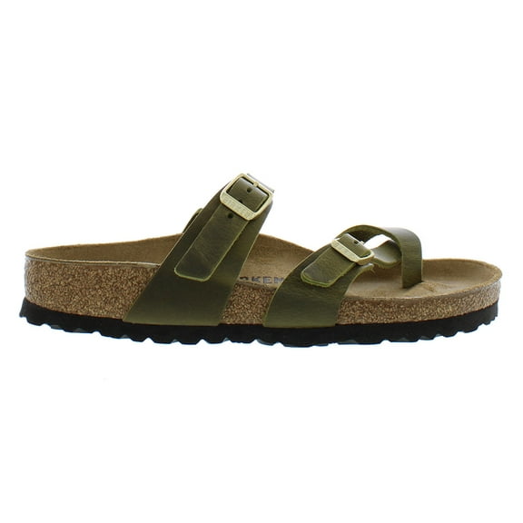 Birkenstock Mayari Unisex Shoes Size 3, Color: Olive
