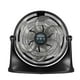 thumbnail image 1 of Ventilador de piso Taurus de 20" con tecnología Ecojet negro con plateado Tropic, 1 of 3