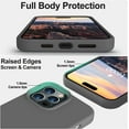 thumbnail image 3 of Compatible with iPhone 14 Pro Case, [Upgraded Thickened Liquid Silicone] [Soft Anti-Scratch Microfiber Lining] Shockproof Full Body Protective Case for iPhone 14 Pro 6.1 inch - Dark Grey, 3 of 13