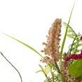 thumbnail image 5 of Northlight Spring Floral Foliage and Berry Twig Wreath, Pink 21", 5 of 5