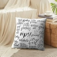 thumbnail image 4 of LALILO Throw Pillow Covers Baby Girl Little Baby Board And Ink Cushion Cover 18" x 18", 426 Pack, 4 of 6