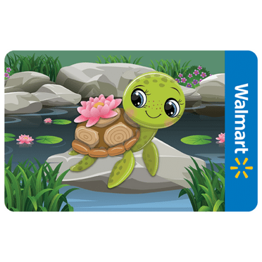 Cute Turtle Walmart eGift Card