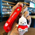thumbnail image 1 of NUEVO Lindo Sanrio Pochacco Llavero Kawaii Muñeca de Dibujos Animados Adornos Colgantes Mochila Llavero Decoración Joyería Regalos para Amigos xuanjing  unisex, 1 of 2