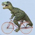 thumbnail image 2 of CafePress - Cycling Tyrannosaurus Rex Infant Bodysuit - Baby Light Bodysuit, Size Newborn - 24 Months, 2 of 4