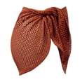 thumbnail image 2 of Ropa Playa Ocean Pacific para Mujer Pashmina Corta Crochet Rojo Talla Única, 2 of 4