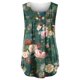 thumbnail image 4 of Playeras,Blusas y Tops,Ropa para Mujer Las mujeres camisetas sin mangas Camiseta de tirantes transpirable sin mangas con cuello redondo para mujer (Green, L), 4 of 6