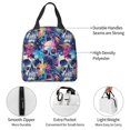 thumbnail image 4 of Sikiie cool Skull colorful Lunch Bag for Women & Men Adult Insulated Lunch Box, Food Lunch Containers Lunch Tote Bags for Work, Travel, Outdoor, 4 of 8