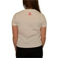 thumbnail image 3 of Reebok Womens Tie Front Graphic T-Shirt, White, Medium, 3 of 5
