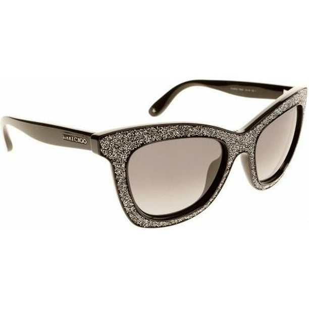Jimmy Choo Jimmy Choo Sunglasses Female FLASH Black Silver 52MM