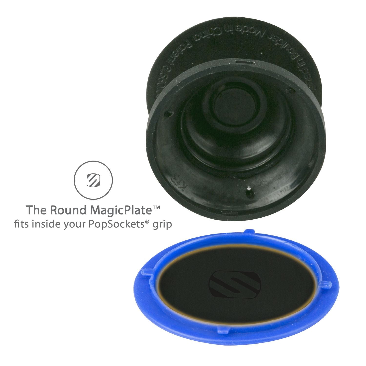 "Scosche MagicMount™ Pro Dash <br>Magnetic Dash Mount and the MagicPlates™ compatible with the PopSockets® Grip"