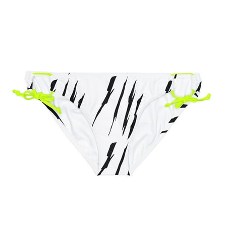 Effete Feline Claw Marks Scratch Loop Tie Side Bikini Bottom (AOP)