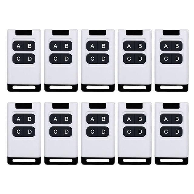 10 Piezas 315 MHz Control Remoto Duplicador Control Remoto de Puerta de Garaje para Garaje Proyector de Coche Eléctrico Cortinas Eléctricas