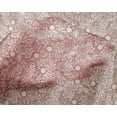 thumbnail image 4 of oneOone Silk Tabby Dark Rose Brown Fabric Flower Artistic Craft Projects Decor Fabric Printed By The Yard 42 Inch Wide, 4 of 4