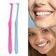 thumbnail image 1 of 2 uds cepillo de dientes interdental de ortodoncia pequeño cepillo de corrección de cabello suave Likrtyny cuidado belleza, 1 of 4