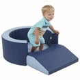 thumbnail image 3 of SoftZone® Lil Personal Space - Navy/Powder Blue, 3 of 9