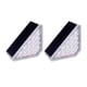 thumbnail image 3 of Luces solares para escaleras Luces para cubiertas con energía solar Luces LED para escalones Luces para escalones al aire libre 2 uds polisilicio 2V kusrkot Luces de cubierta, 3 of 8